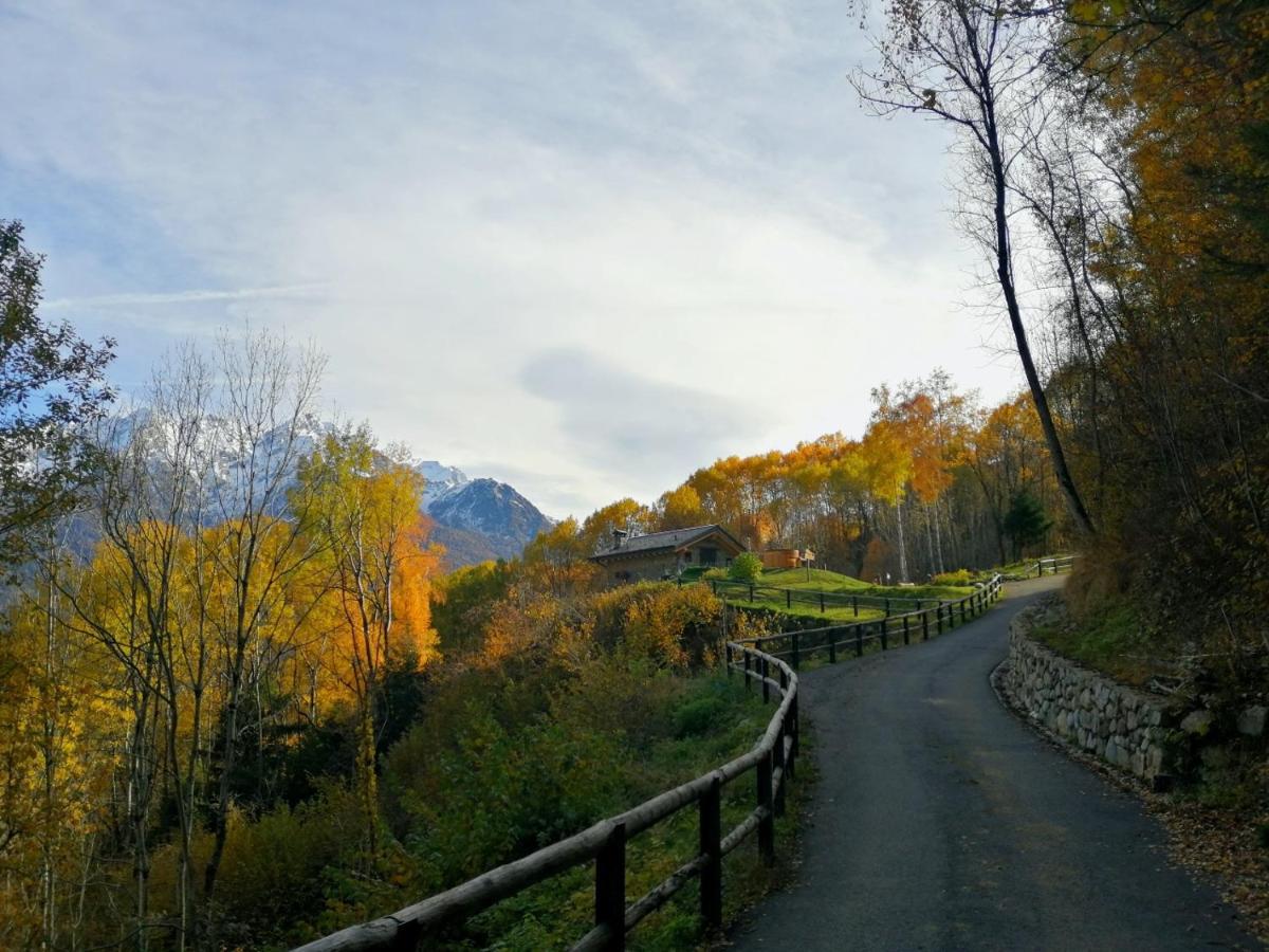Chalet Cuore Selvatico Monno Εξωτερικό φωτογραφία
